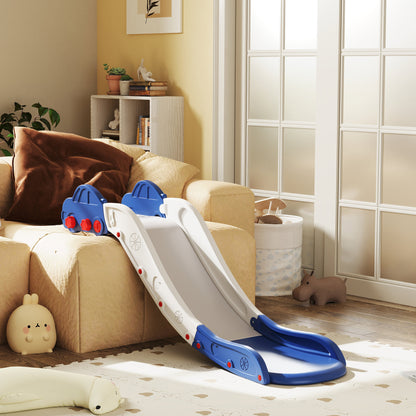 63" Blue HDPE Toddler Slide - Bed Sofa Slide