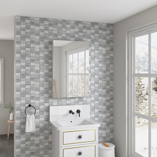 24'' W x 36'' H Surface Frameless Mirror Medicine Cabinet, Beveled Mirror Edges Bathroom Medicine Cabinet, Left opening door