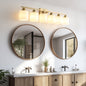 6 Light Gold Bathroom Vanity Light, Gold Bathroom Light Fixtures, 38" Modern Brushed Gold Vanity Lighting Fixtures for Bathroom Over Mirror, Gold Sconces Wall Lighting for Bedroom Living Room