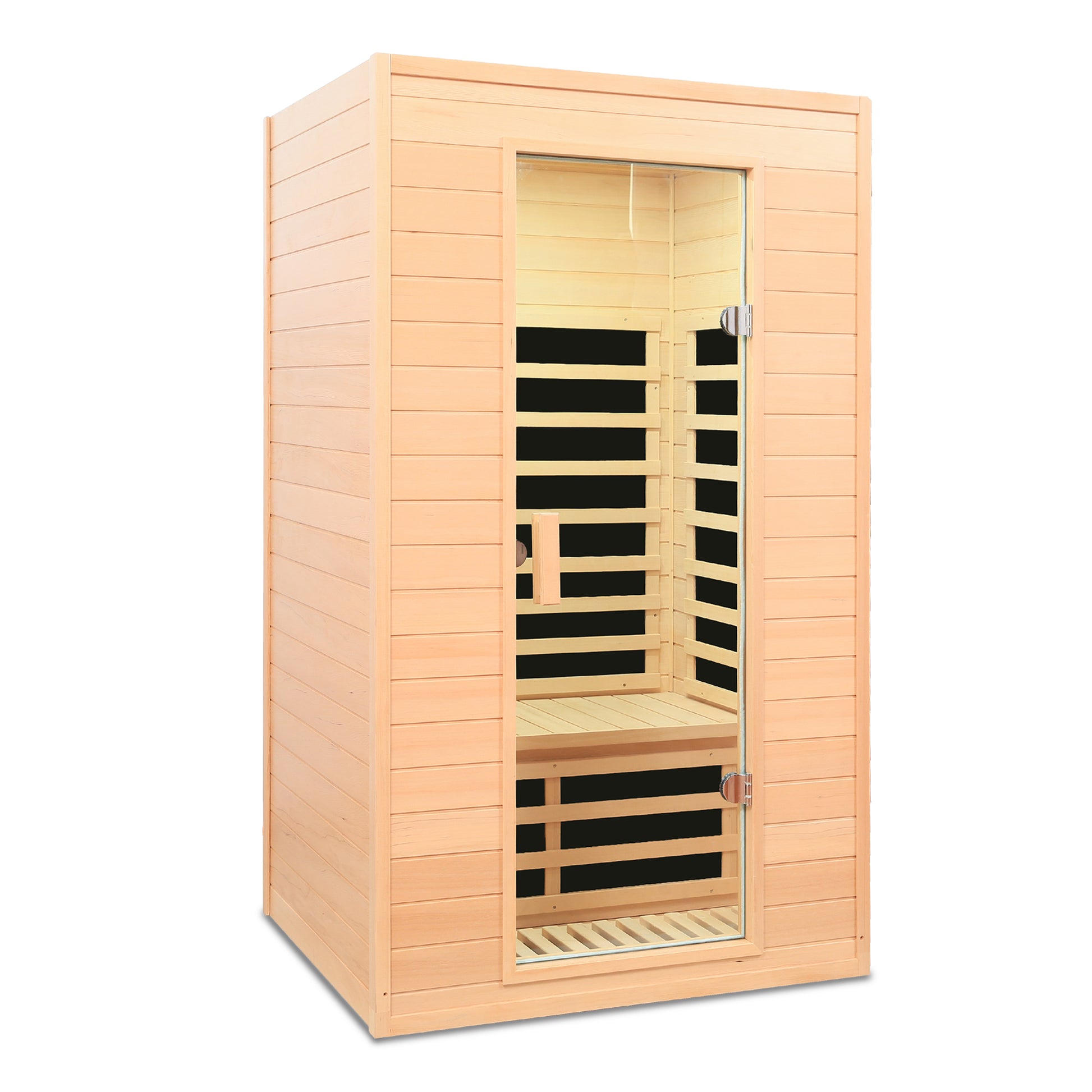 Two Person Far Infrared Sauna Room - Natural Wood