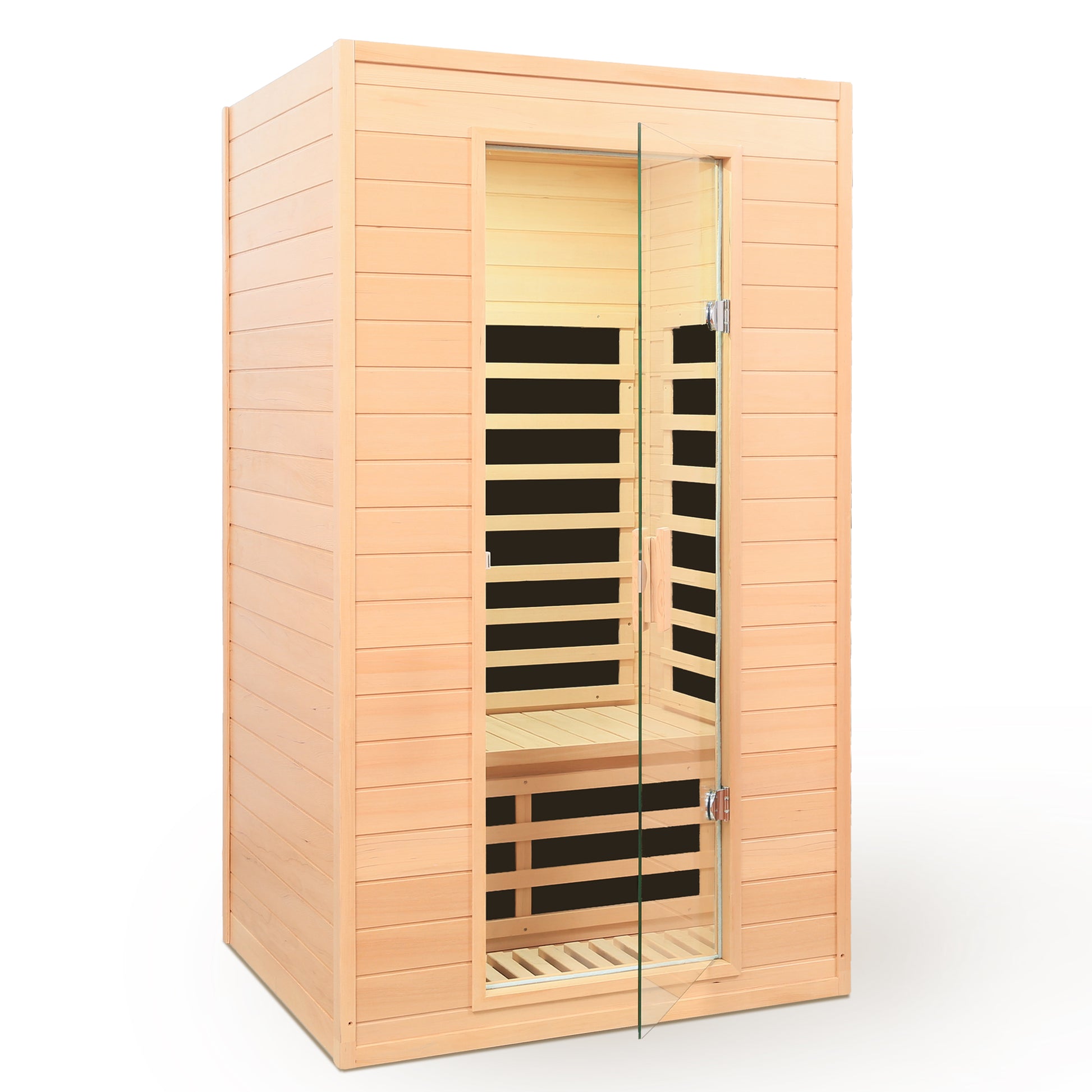 Two Person Far Infrared Sauna Room - Natural Wood