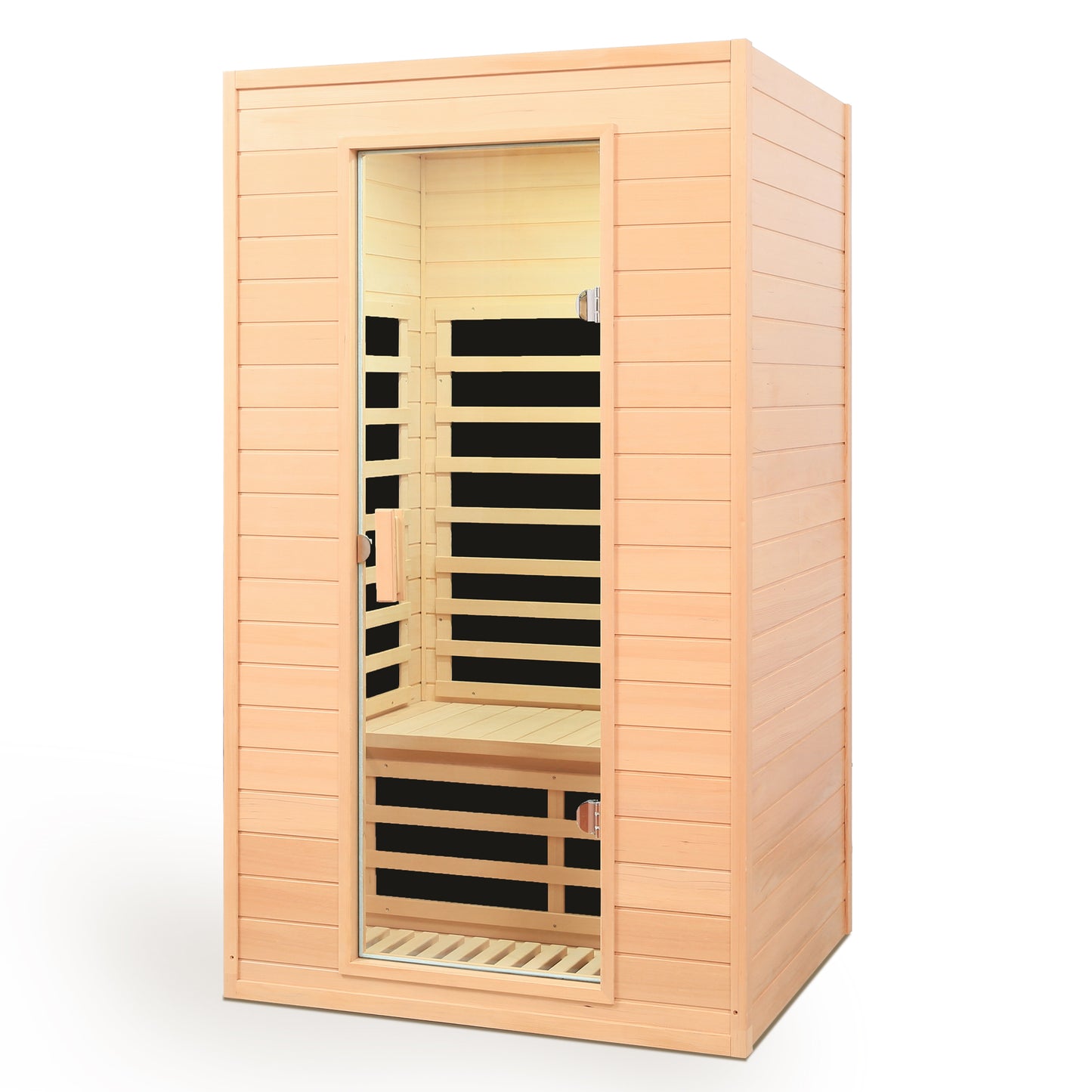 Two Person Far Infrared Sauna Room - Natural Wood