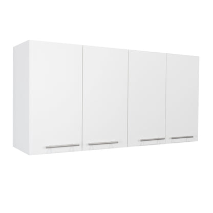 Sitka Wall Cabinet, Two Spacious Divisions, Four Doors