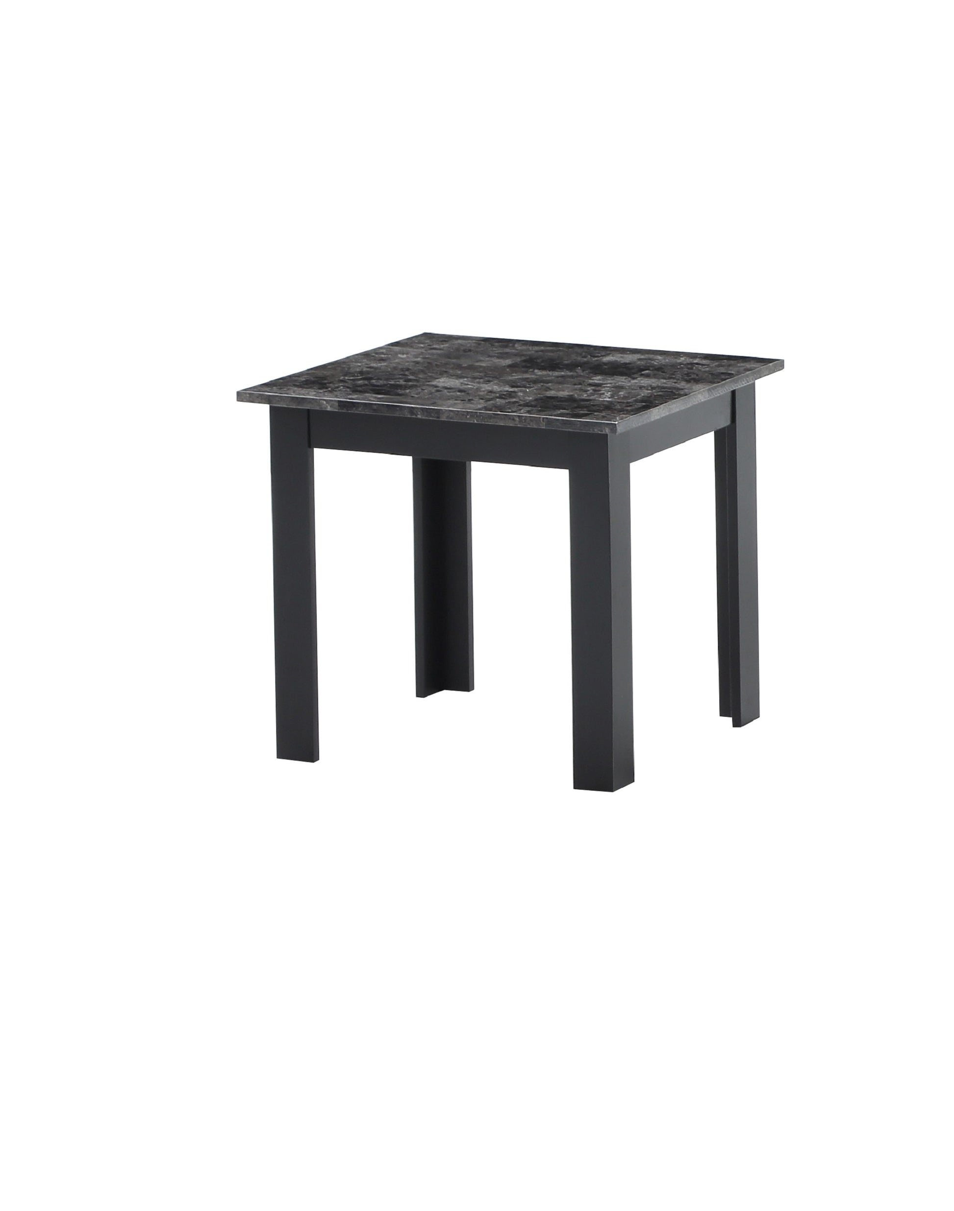3pc Traditional Gray Wood Coffee Table Set - Rectangular & Square