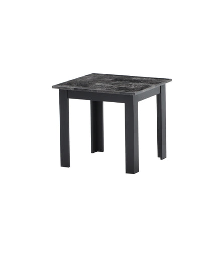 3pc Traditional Gray Wood Coffee Table Set - Rectangular & Square