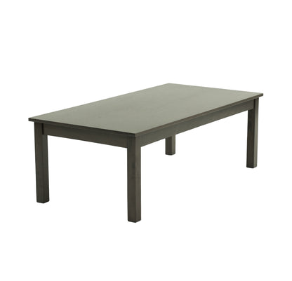 Dark Gray Rectangular Coffee Table Set - 3 Piece Living Room Table