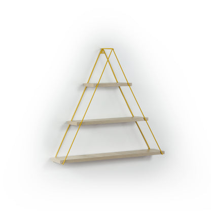 Oak Solid Wood Floating Shelf - 5.00 x 29.00 x 23.00 for Living Room