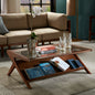 Coffee Table  w/Tempered Glass