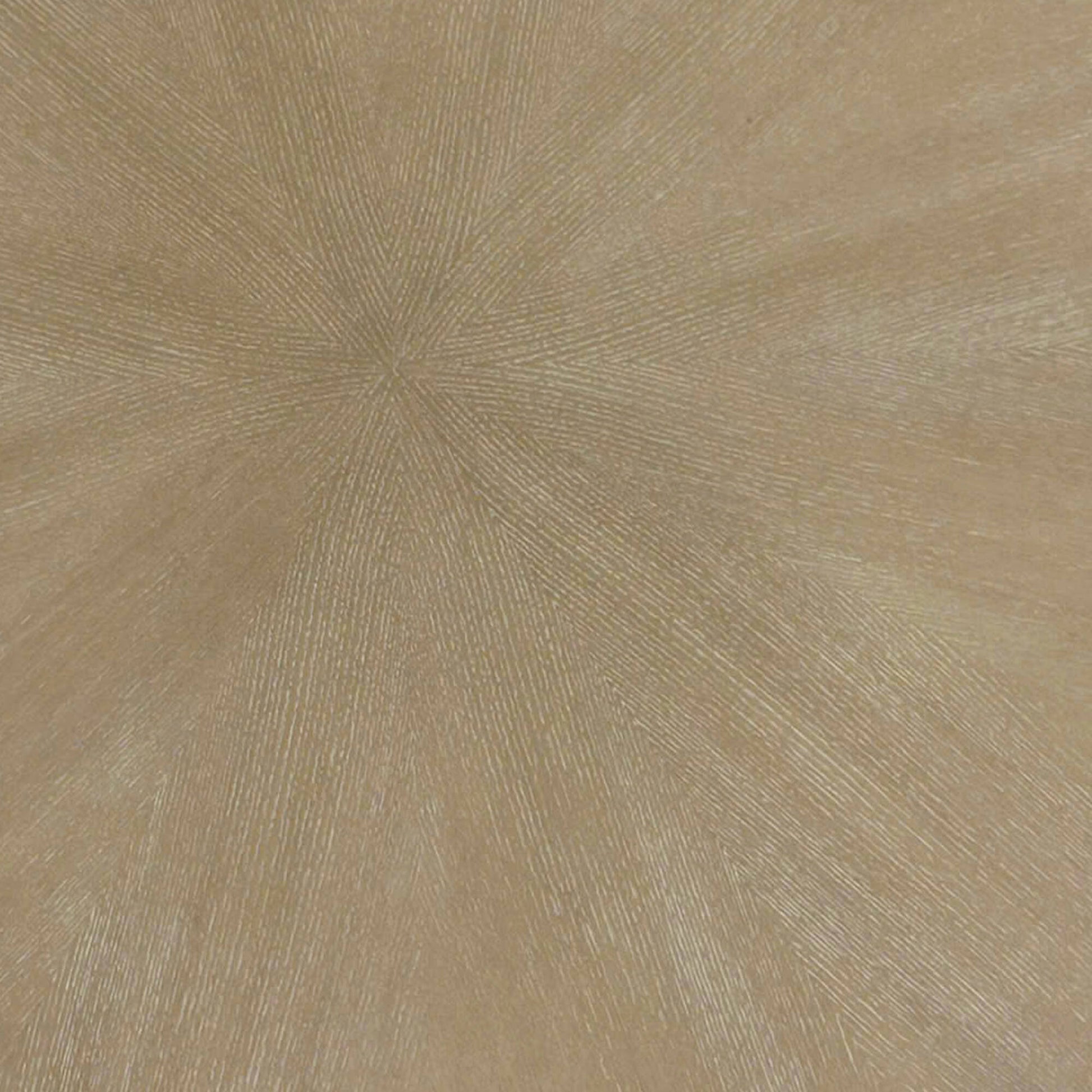 36 Round Natural MDF Coffee Table - Reclaimed Greige for Living Room