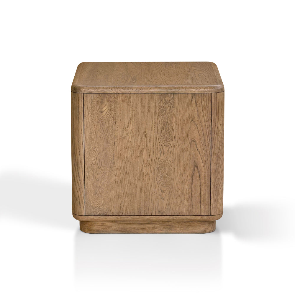 Driftwood End Table - Stylish Storage & Comfort