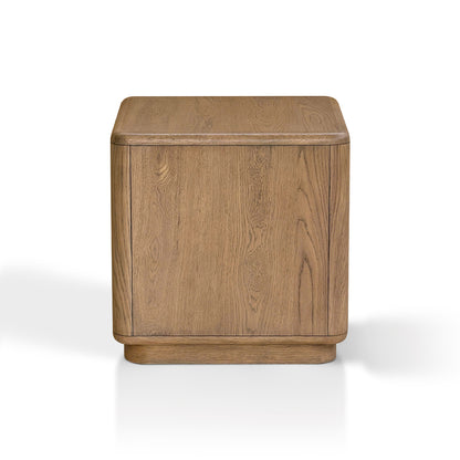 Driftwood End Table - Stylish Storage & Comfort
