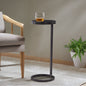 Yancey Round Metal Accent Table