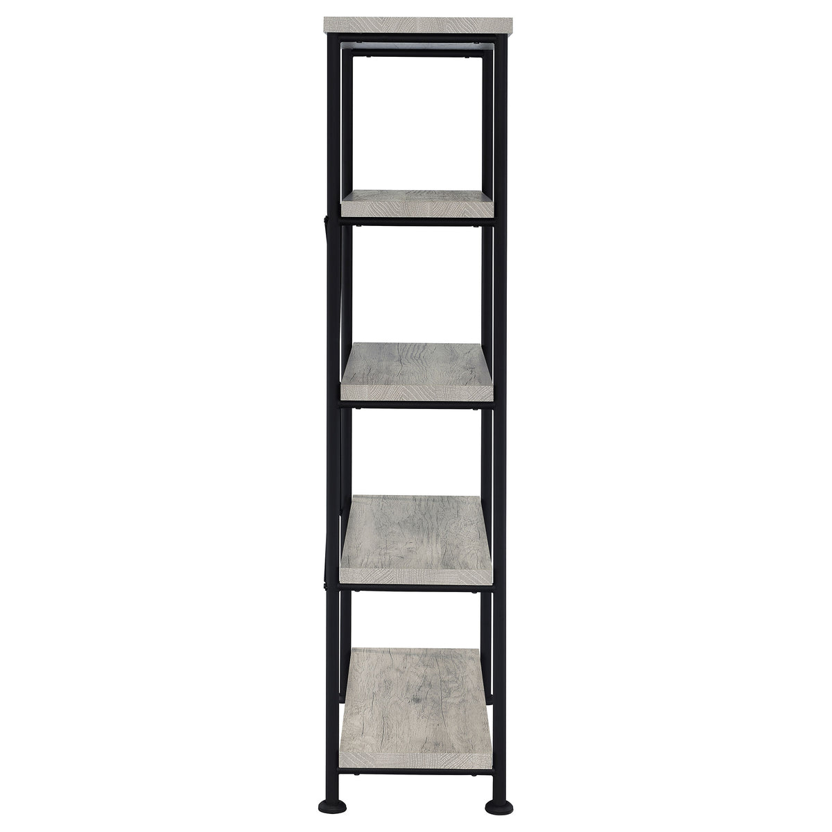 Grey Driftwood 4-Shelf Bookcase - Storage & Display