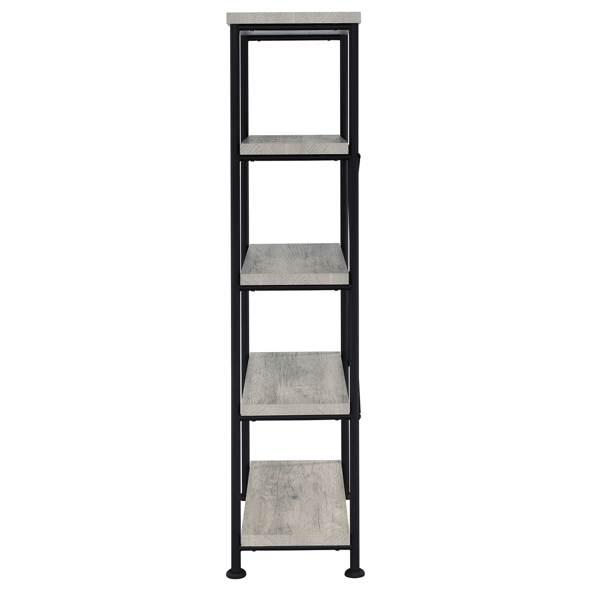 Grey Driftwood 4-Shelf Bookcase - Storage & Display