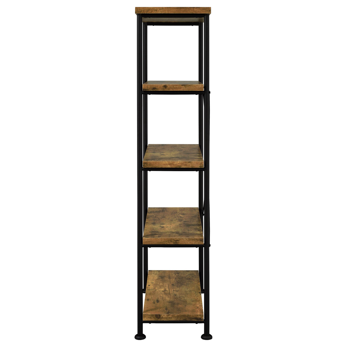 Brown 4 Shelf Bookcase - Office Storage
