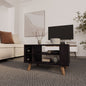 Wengue Coffee Table with Open Storage