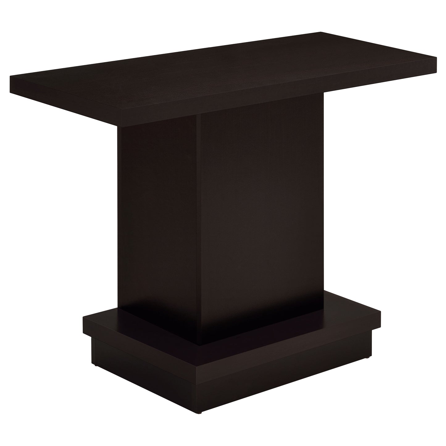 Cappuccino Rectangular Console Table - 40" x 15.5" MDF