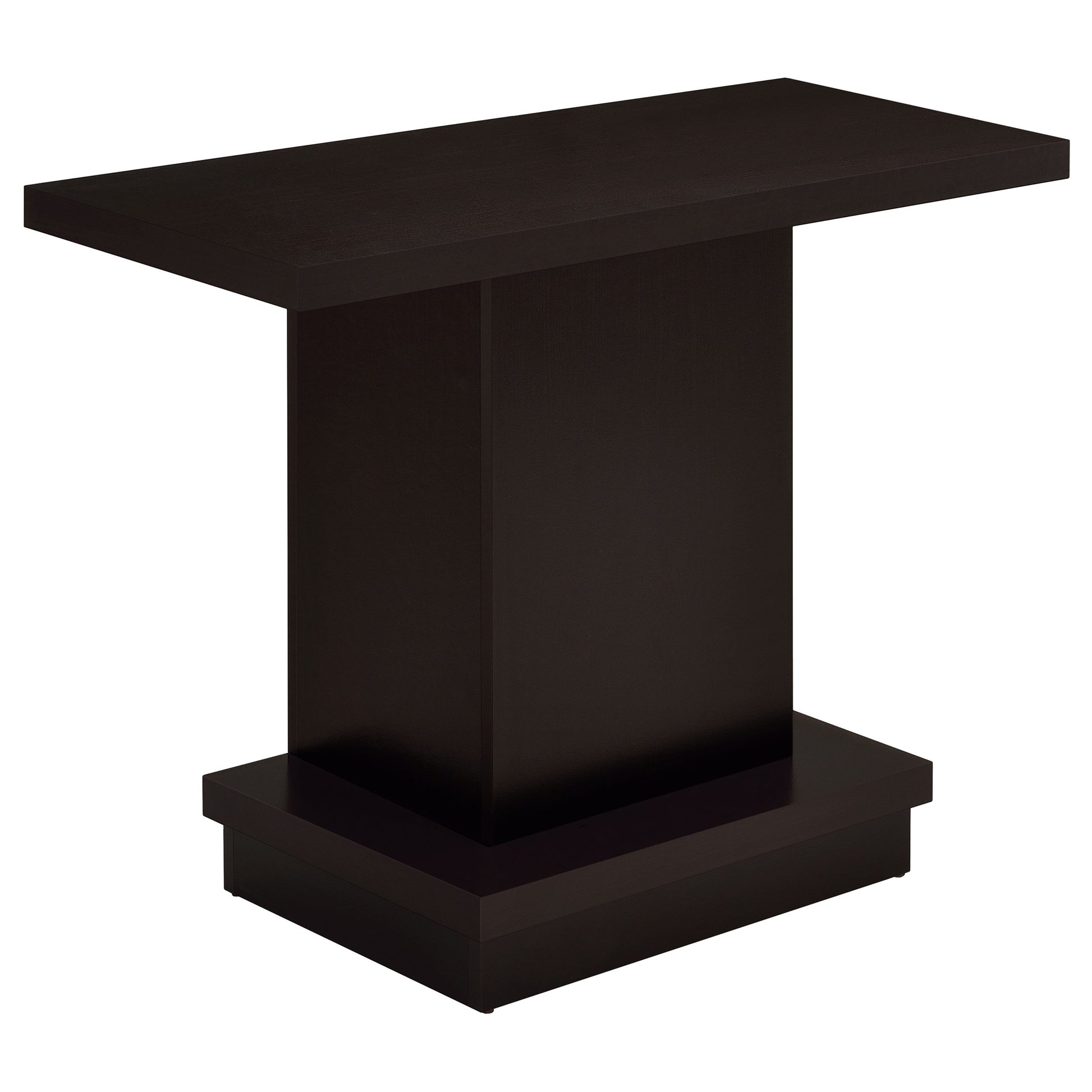 Cappuccino Rectangular Console Table - 40" x 15.5" MDF