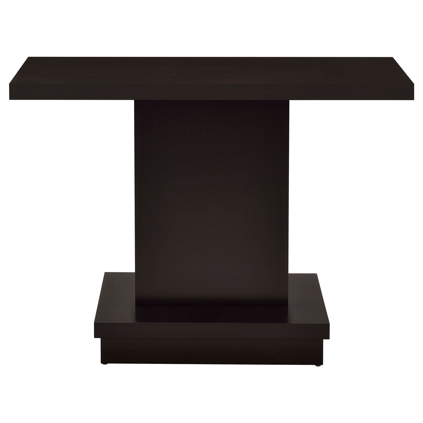 Cappuccino Rectangular Console Table - 40" x 15.5" MDF