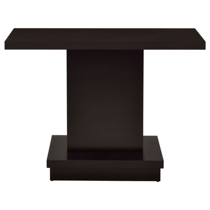 Cappuccino Rectangular Console Table - 40" x 15.5" MDF
