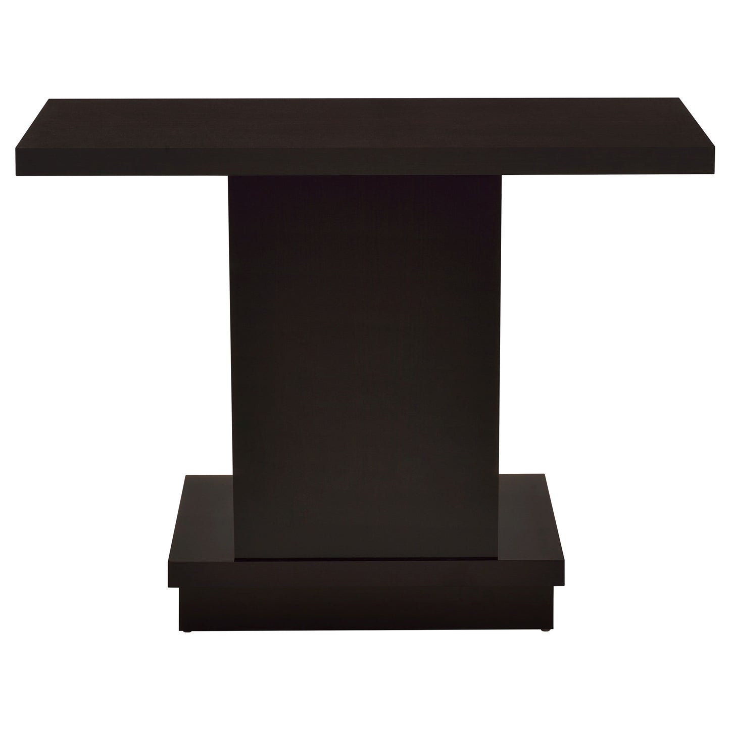 Cappuccino Rectangular Console Table - 40" x 15.5" MDF