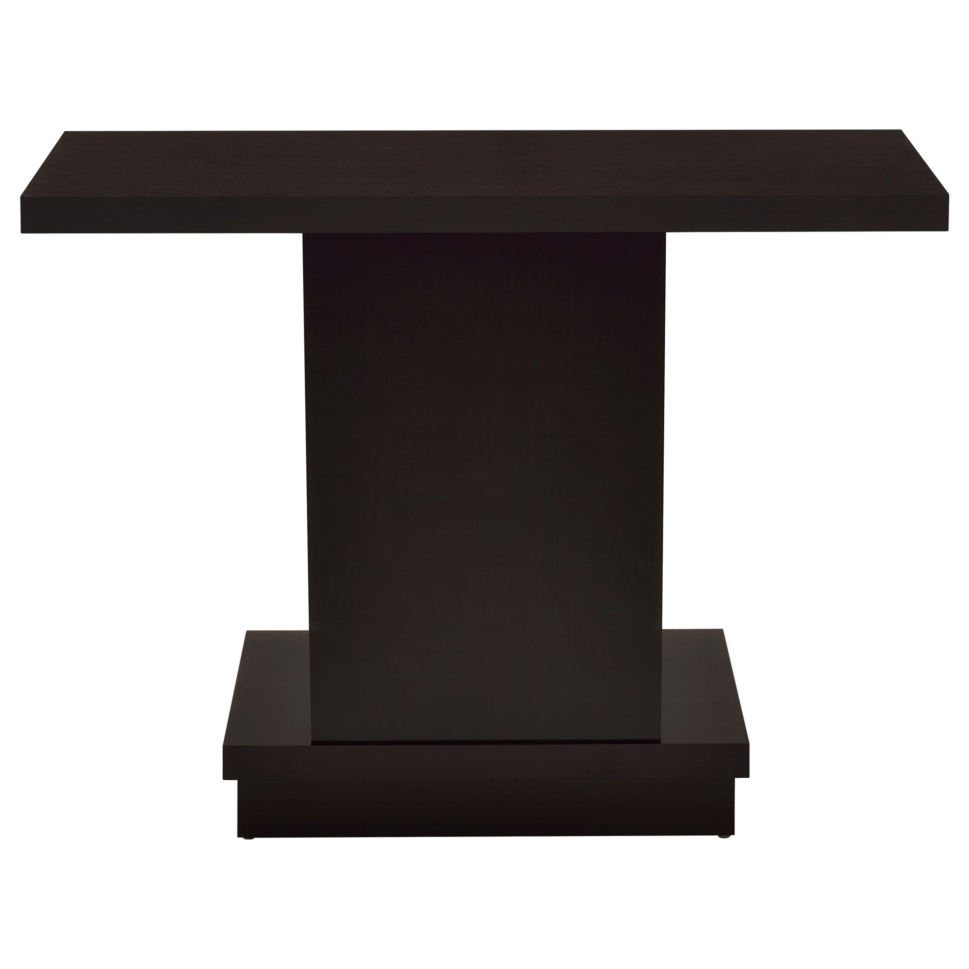 Cappuccino Rectangular Console Table - 40" x 15.5" MDF
