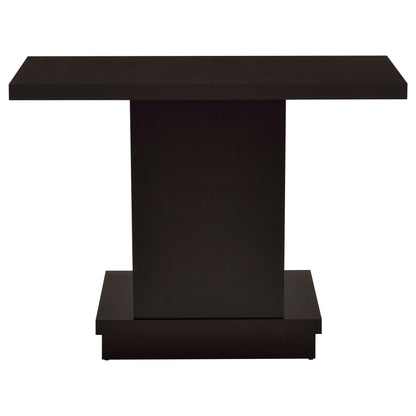 Cappuccino Rectangular Console Table - 40" x 15.5" MDF