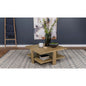 Runnion Mango Brown Square Coffee Table