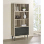 Minerva Distressed Pine 3-shelf Bookcase with Drawers