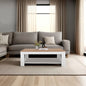 Wenge and Natural Oak  Coffee Table with Lower Shelf
