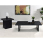 Caroline Black 2-piece Rectangular Coffee and End Table Set