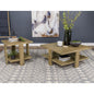 Runnion Mango Brown 2-piece Coffee and End Table Set