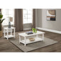 Castleton Distressed White 2-piece Coffee and End Table Set