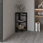 Riga Corner 3-Tier Shelf Side Table  31.7" High , Sofa Table, End Table with Tray