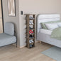 Odesto 48.7" Tall 8-Tier Vertical Shoe Rack, Narrow Shoe Tower for 8 Pairs, Entryway, Living Room, Bedroom