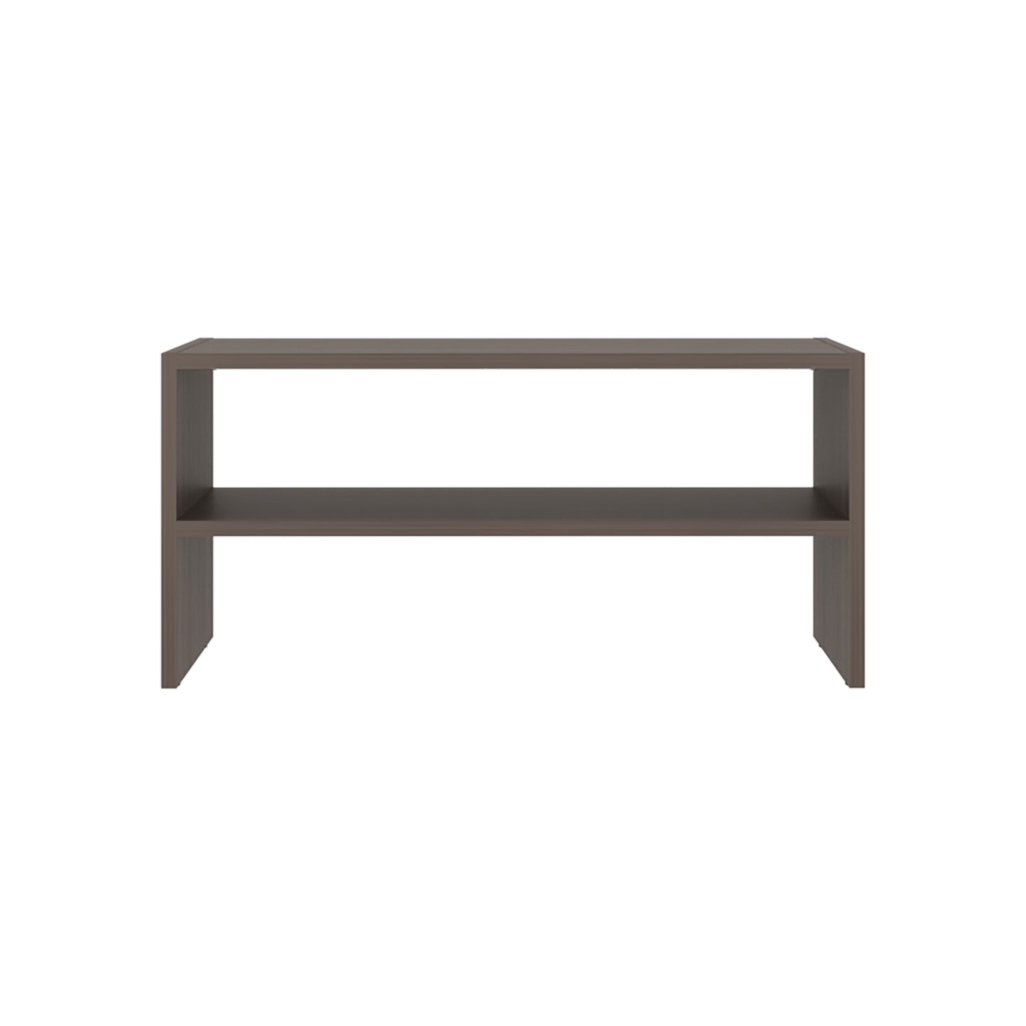 Silpa Small Shoe Rack - Grey, Compact Display Shelf for Living Room