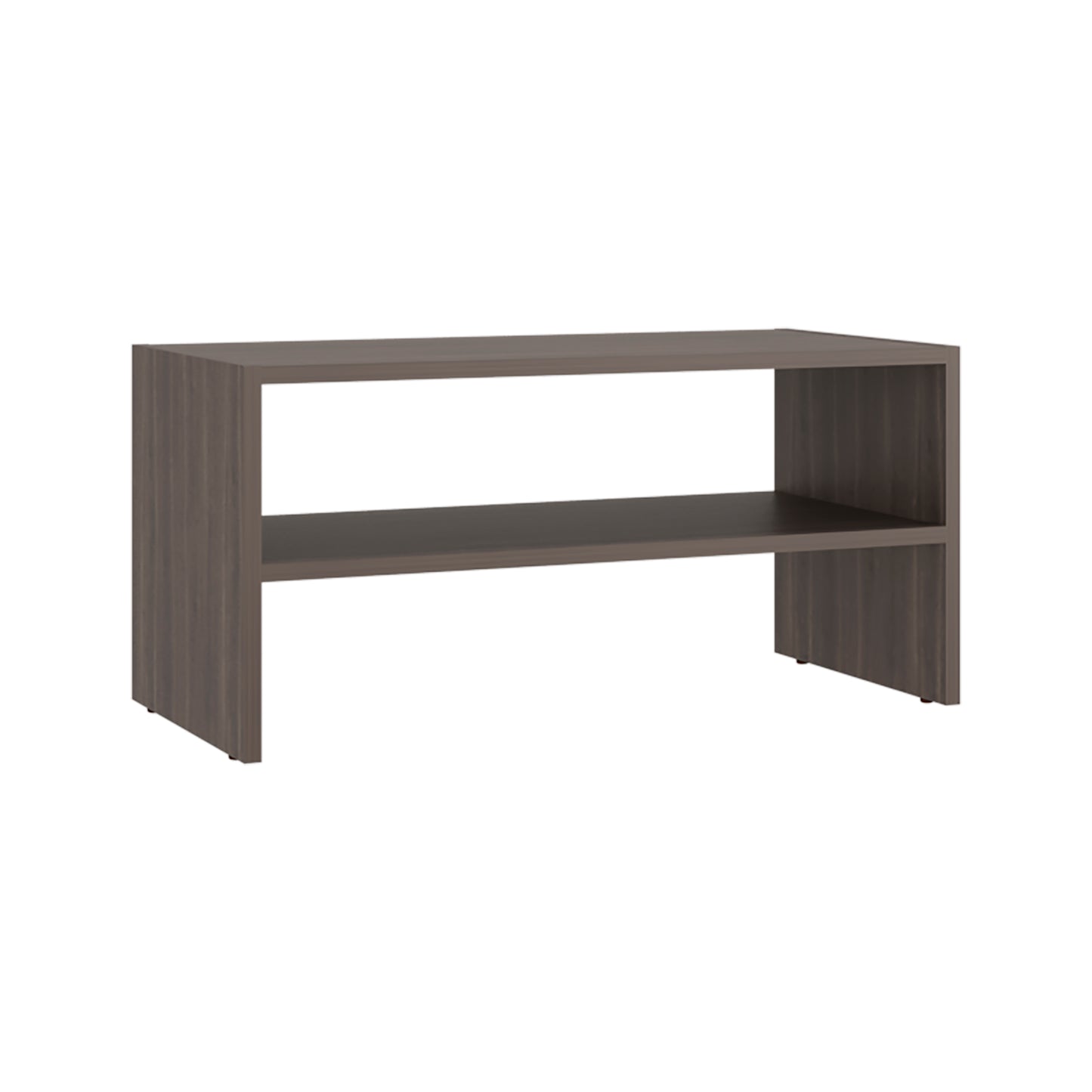 Silpa Small Shoe Rack - Grey, Compact Display Shelf for Living Room