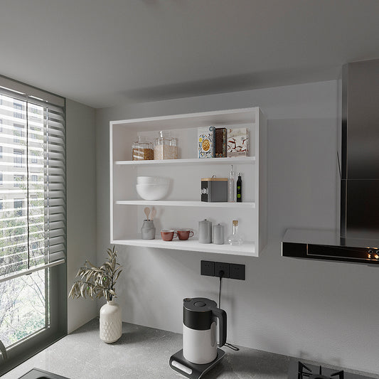 Meeker Wall Cabinet, Kitchen, White