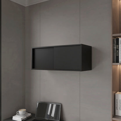Wall Cabinet Bliss, Office, Black