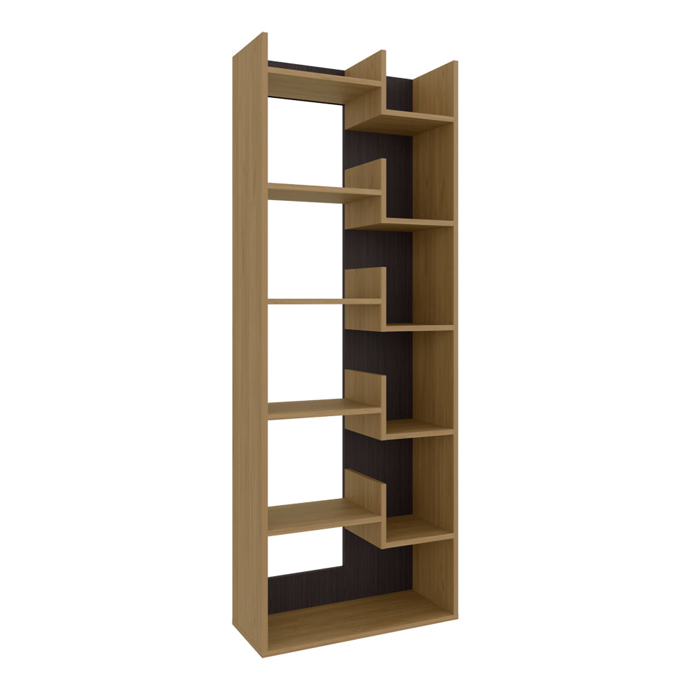 Multi-purpose Geometric Display Shelf for Room Divider Storage for Living Room