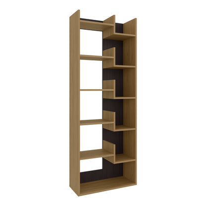 Multi-purpose Geometric Display Shelf for Room Divider Storage for Living Room