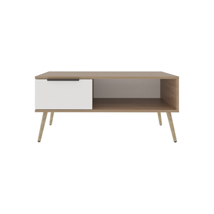 Multi Engineered Wood Coffee Table for Living Room Centerpiece