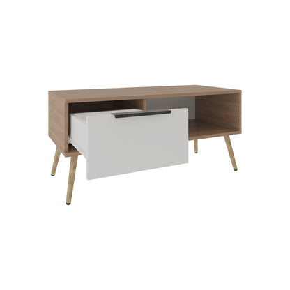 Multi Engineered Wood Coffee Table for Living Room Centerpiece