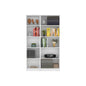 Idalia 2 Piece Living Room Set with 2 Bookcases, White
