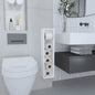Shelf  28" H, with 2 Shelves, White