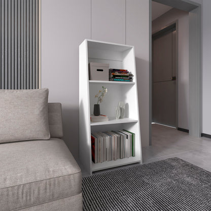Bookcase 47" H, 3 shelves, White