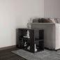 Sideboard Table, 4 Legs, 2 Shelves