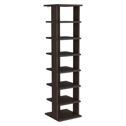 Gray Engineered Wood Shoe Rack - 48.7" Wide for Living Room