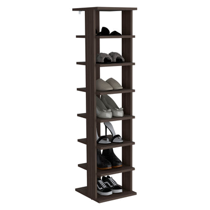 Gray Engineered Wood Shoe Rack - 48.7" Wide for Living Room