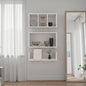 Dennard Wall Shelves 38" H, 5 Shelves, White - Living Room